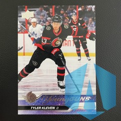 2023-24 Upper Deck Series 1 Young Guns Tyler Kleven #235 Ottawa Senators RC